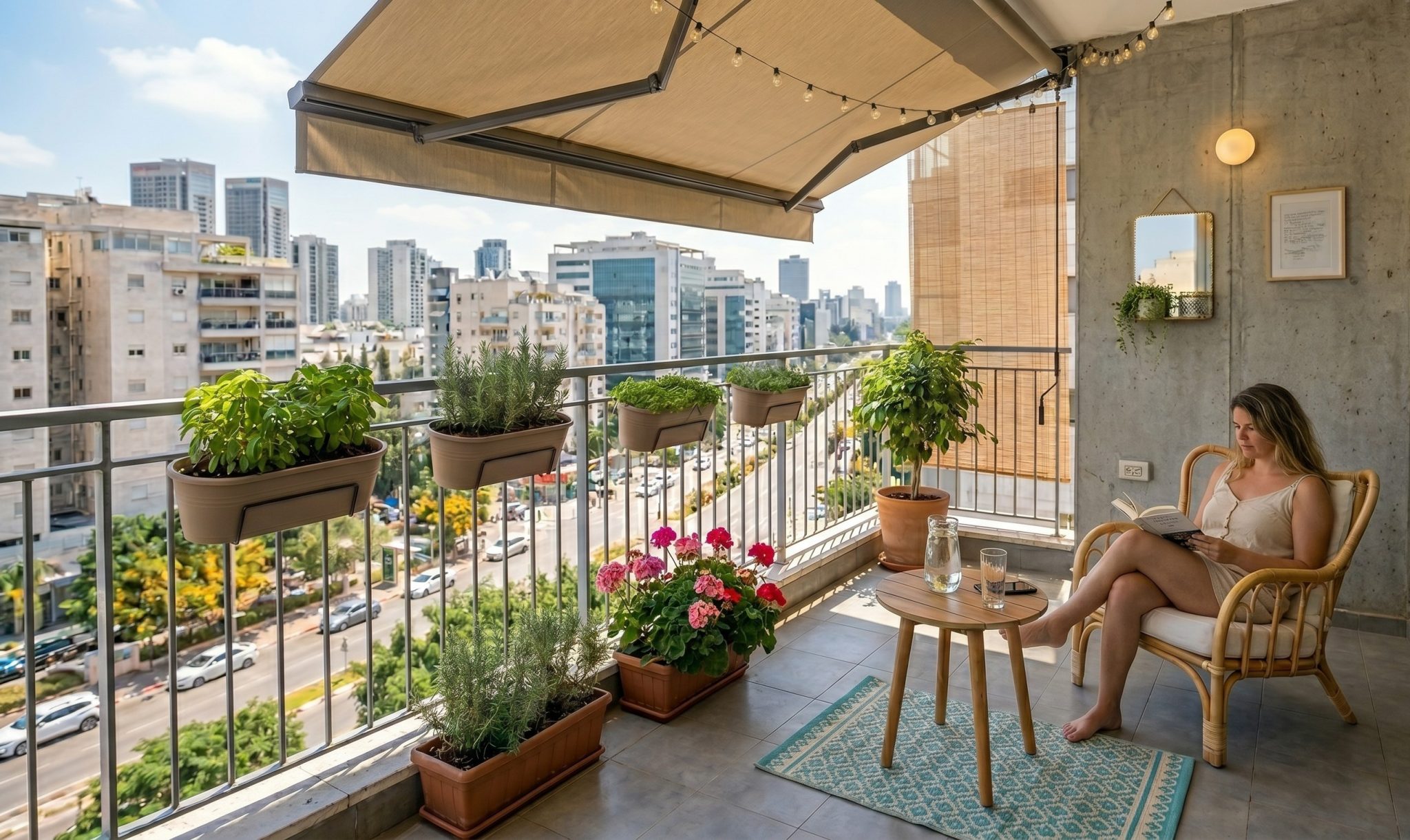 צאו בחוץ: עיצוב גינה ומרפסת בתקציב שפוי