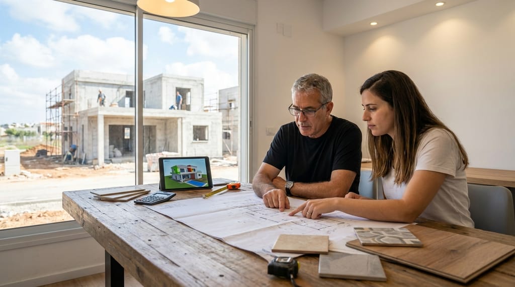 כמה עולה אדריכל לבניית בית פרטי בישראל? מדריך מלא לתכנון חכם